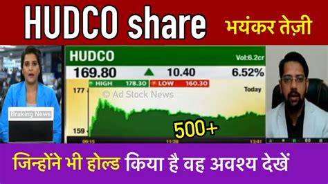 hudco share price target tomorrow